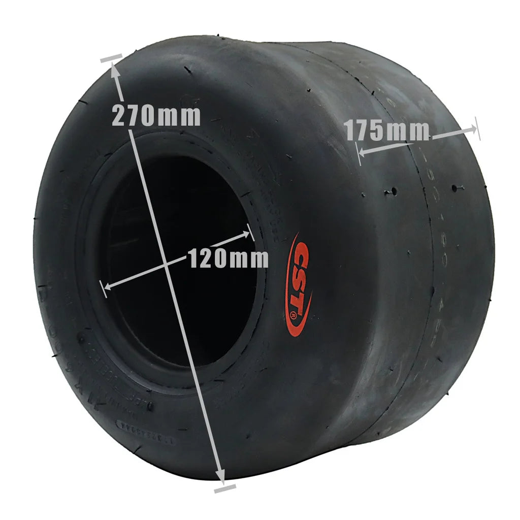 CST Tubeless-Rengas 5" Vanteelle (Karting / ATV / Drift)