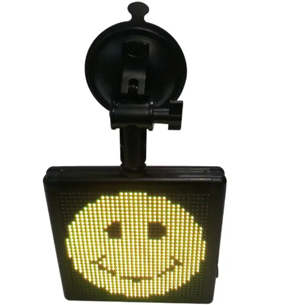 Auton LED-emojinäyttö / Viestivalo