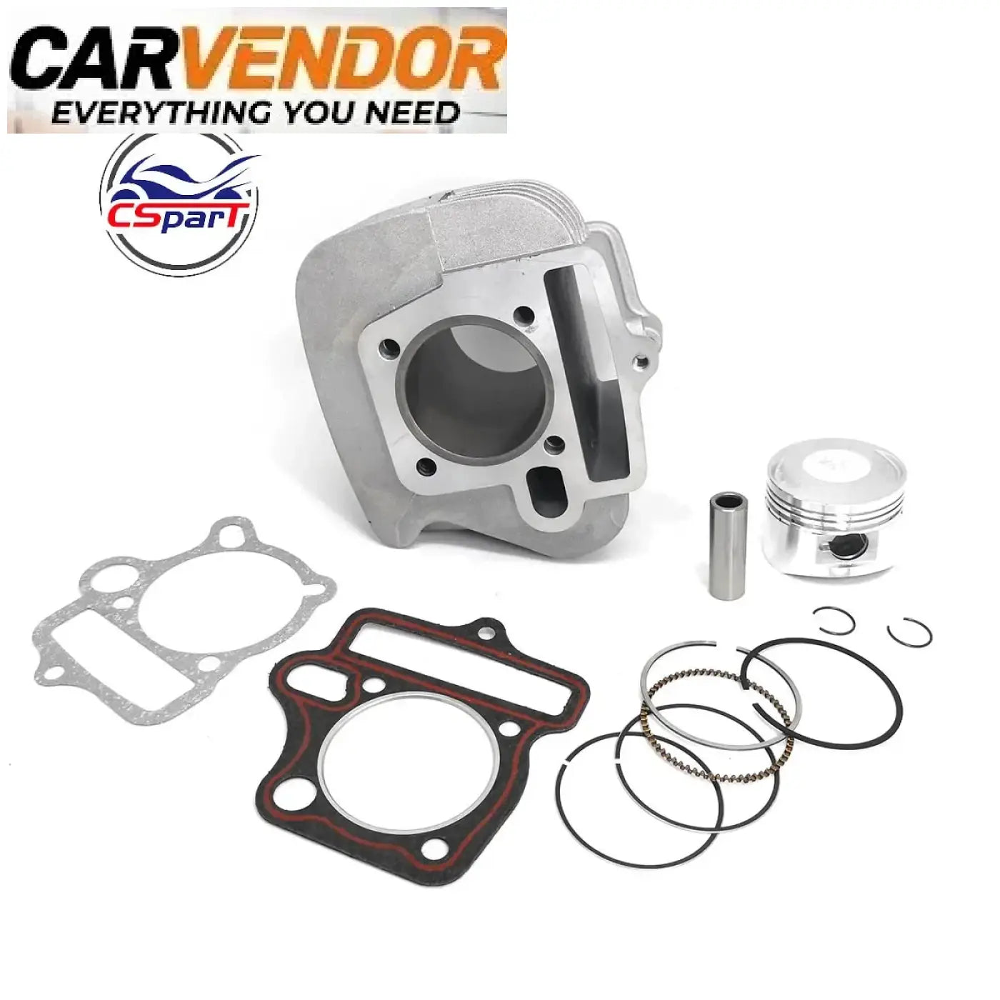 52.4Mm 54Mm 55Mm 56.5Mm Cylinder Kit Lifan 125CC 138CC 140CC 150CC 1P52FMI 1P54FMI 1P55FMJ 1P56FMJ Engine Pit Dirt Bike Parts