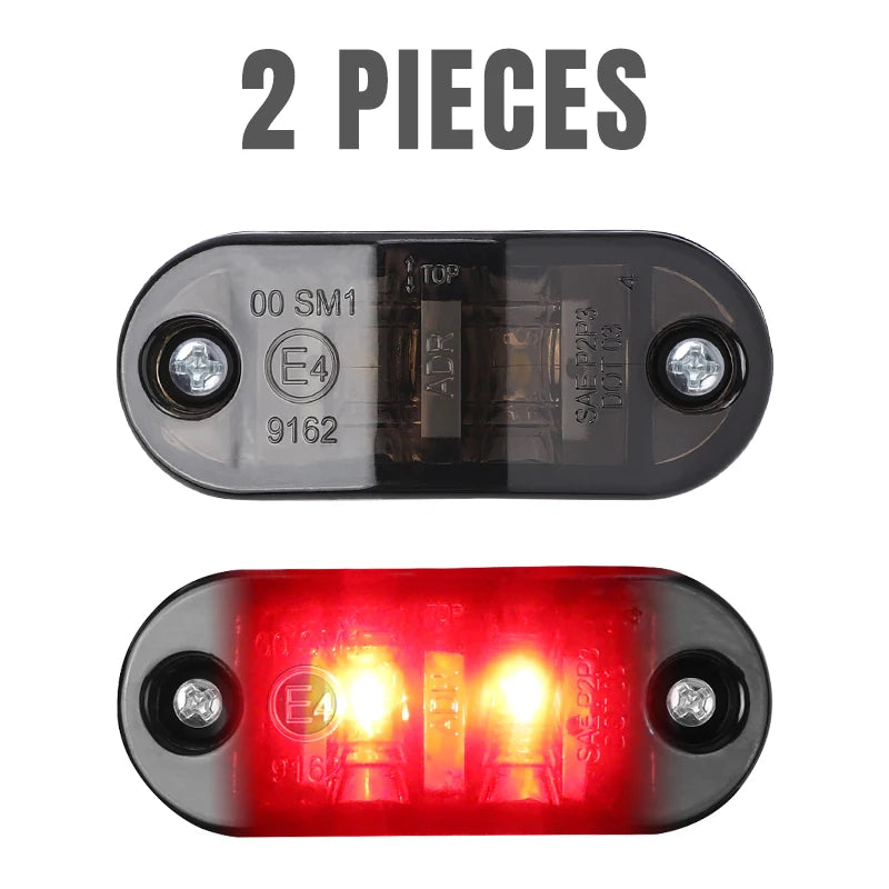 12V/24V Universaali LED-Äärivalo