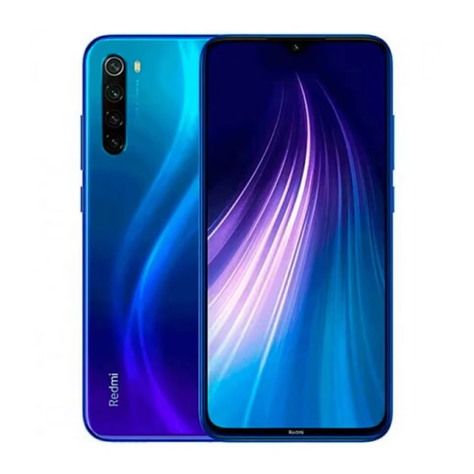 Xiaomi Redmi Note 8 / Note 8 (2021) Älypuhelin (Global-versio) + Suojakuori ja Panssarilasi