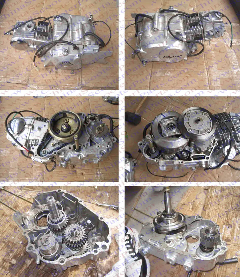 Kit de cilindro 52.4Mm 54Mm 55Mm 56.5Mm Lifan 125CC 138CC 140CC 150CC 1P52FMI 1P54FMI 1P55FMJ 1P56FMJ Motor de pit bike