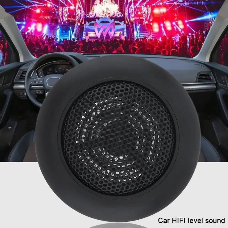 2 pièces 120 W mini haut-parleurs d’aigus universels à dôme pour système audio de voiture