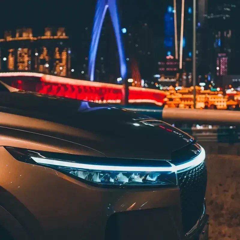 Dynaaminen LED-valonauha autoon – Start-animaatiolla