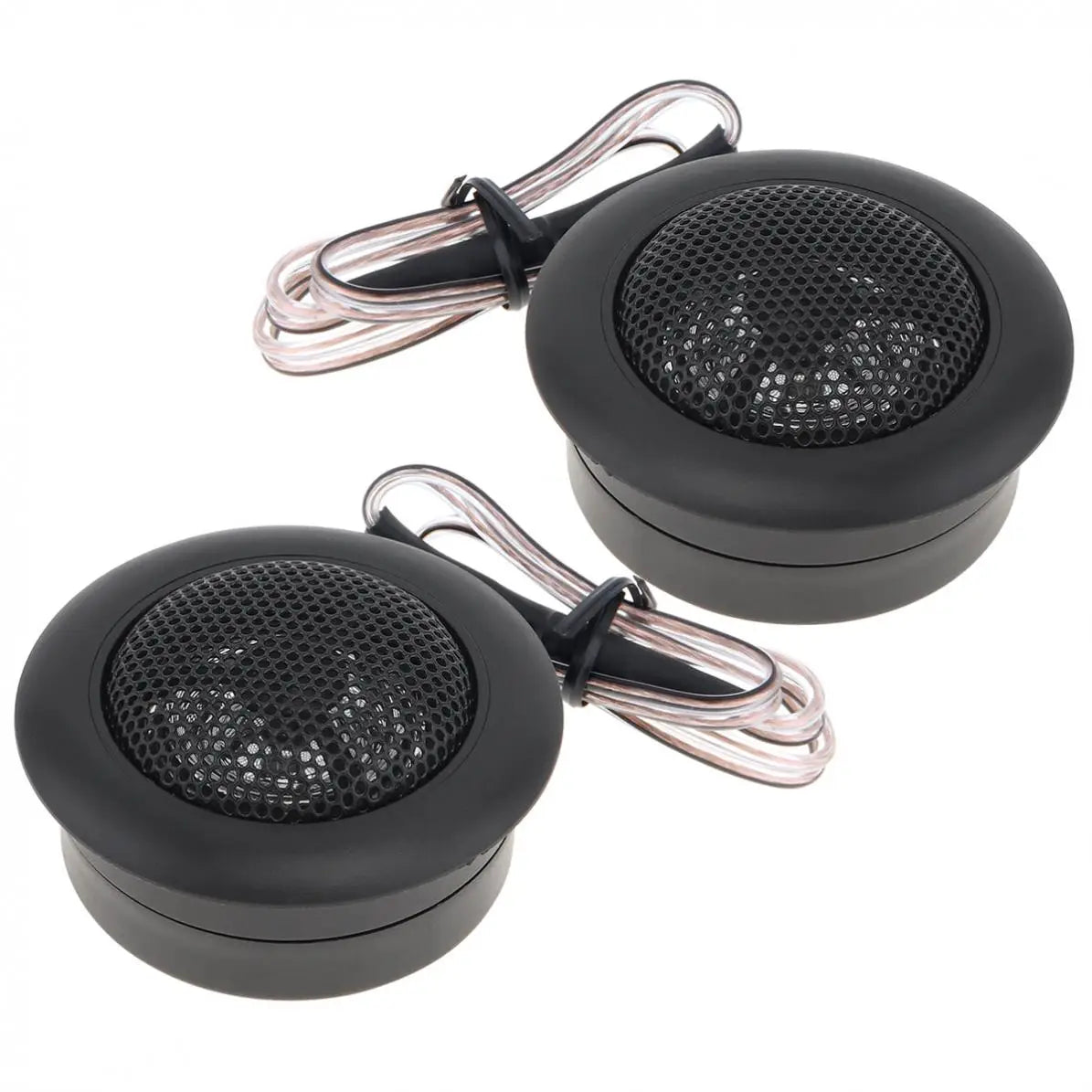 2 pièces 120 W mini haut-parleurs d’aigus universels à dôme pour système audio de voiture