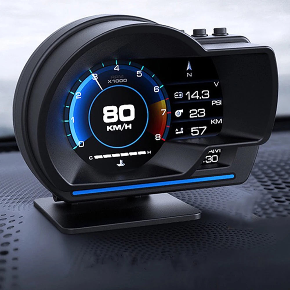 A501 Älykäs HUD-Tuulilasinäyttö ja Ajotietokone (OBD2)