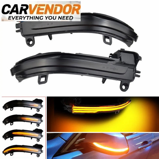 Black muoviset bmw led-peilivilkut dynaamiset sivuvilkut oransseilla led-nauhoilla autoihin f20 f30 x1 m2