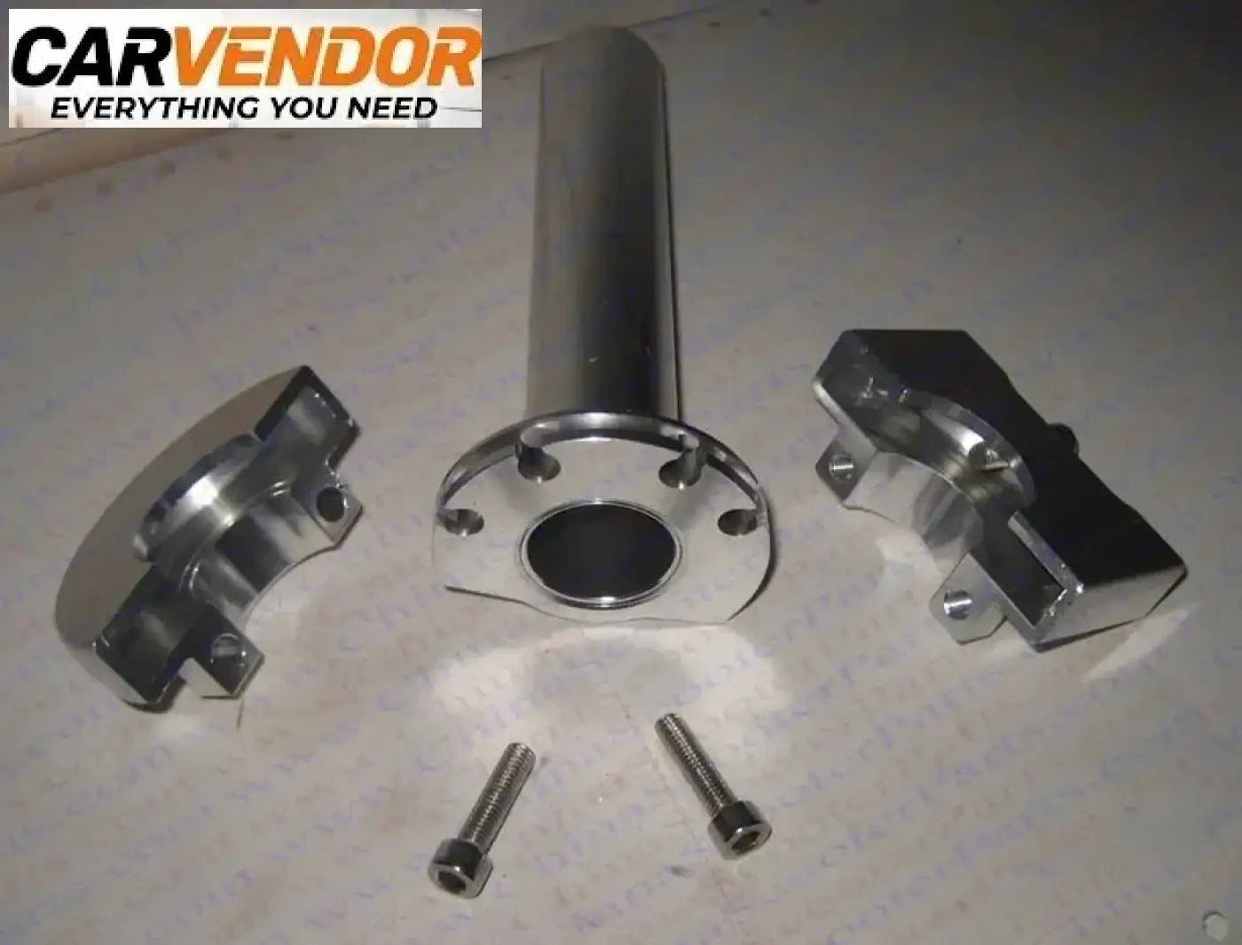 Chrome-viimeistelty alumiininen cnc-kaasukahvas sarja 22mm 7/8 tuumaa flangattu pää ja asennustarvikkeet