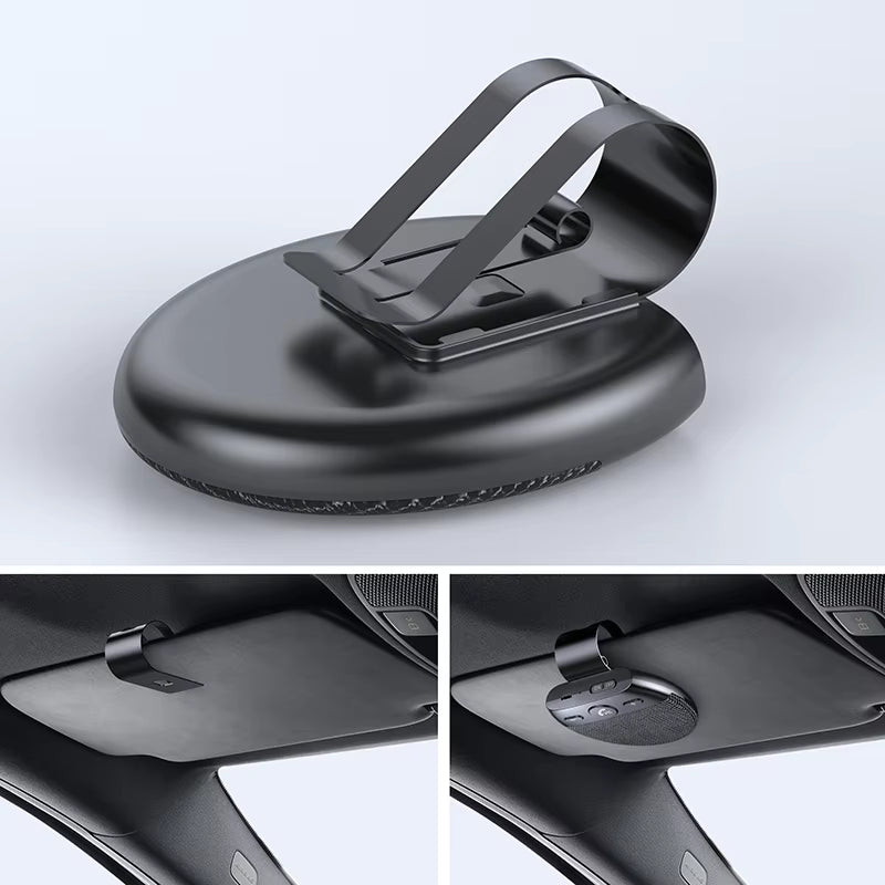 Langaton Bluetooth 5.0 Handsfree Autoon – Kiinnitys Aurinkolippaan