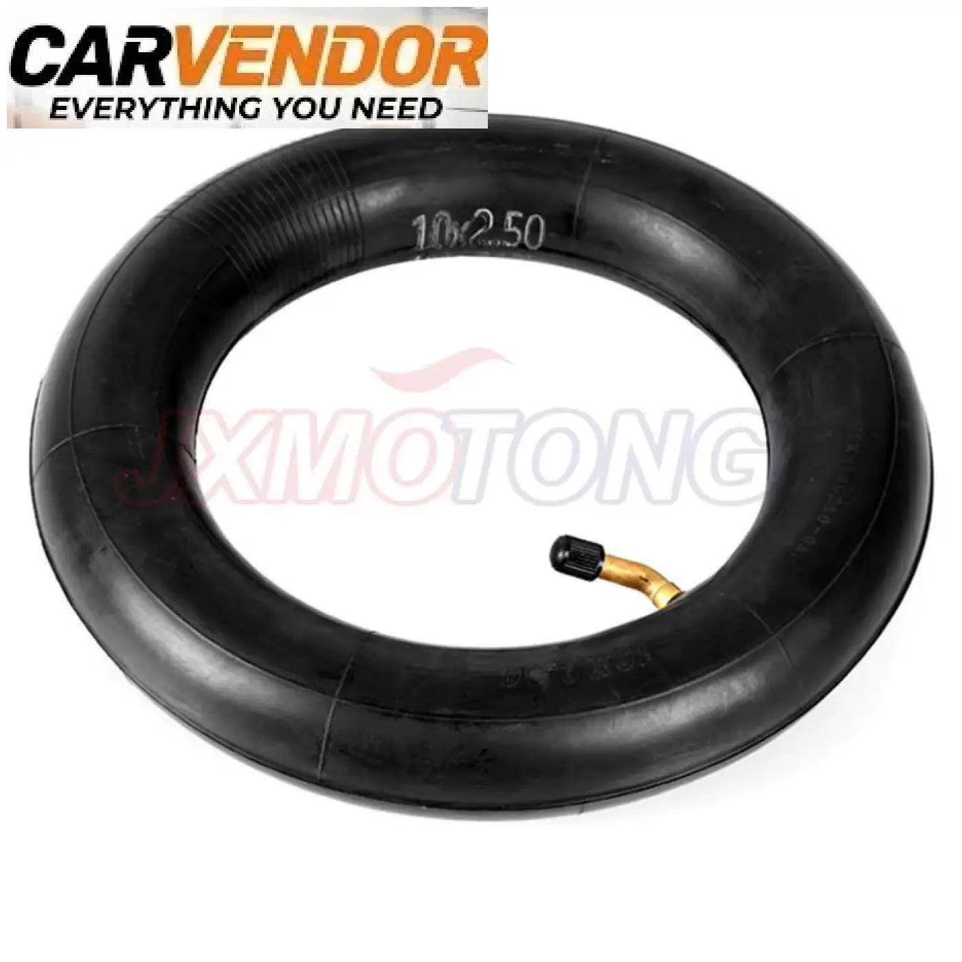 Black rubber electric scooter tire 10 inch fat tire with gold valve stem for inokim oxo kugoo m4 dualtron