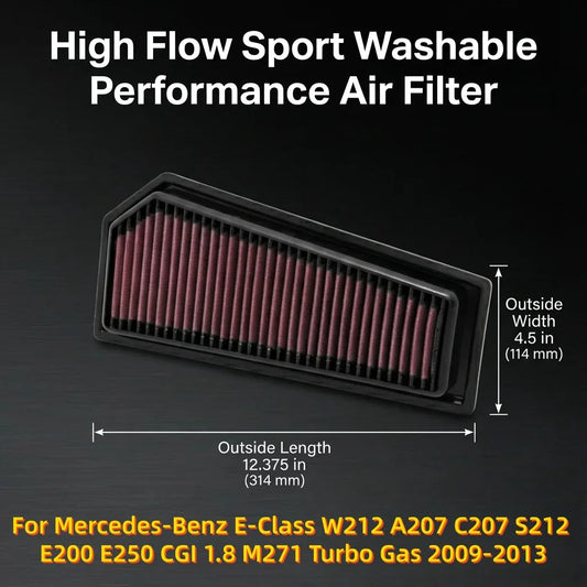 FHigh Flow Sport-ilmansuodatin (Pestävä) – Mercedes-Benz 1.8 CGI (M271)