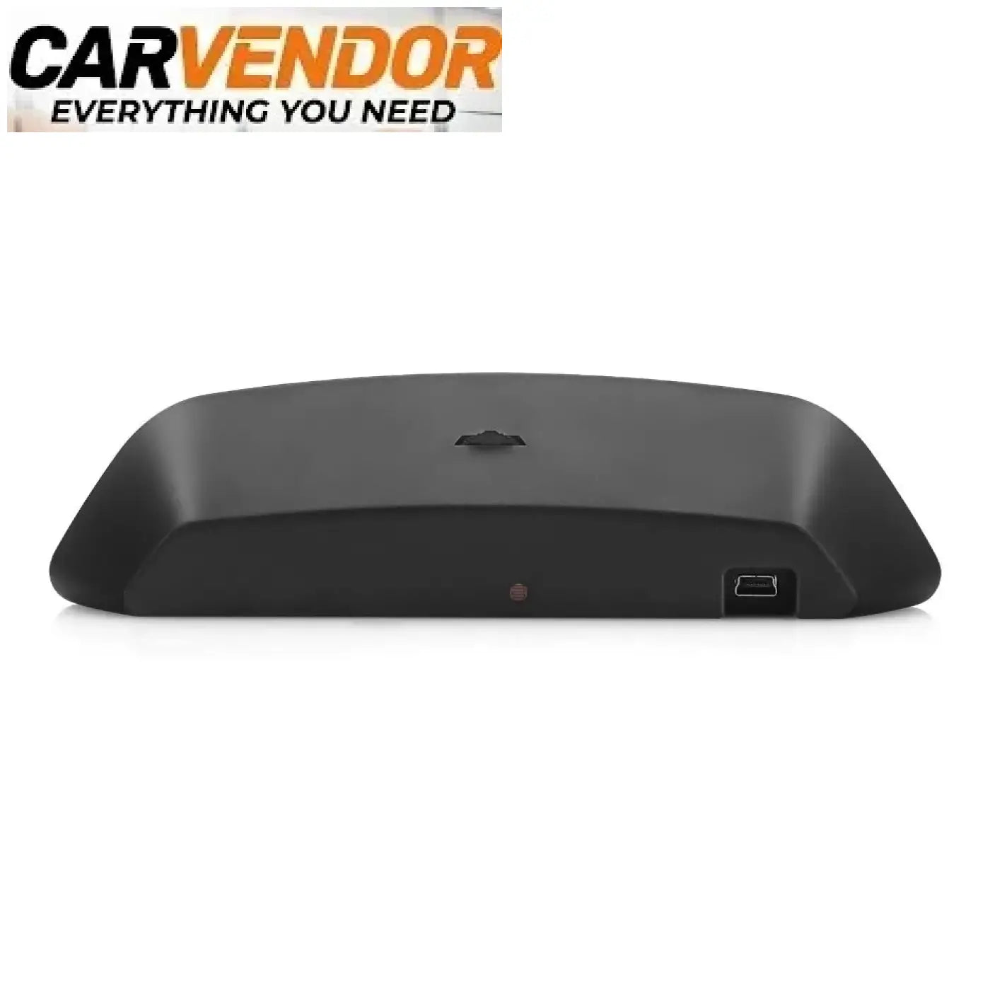 Mustan mattapintaisen langattoman latausalustan usb-c-portilla kompakti hud-tuulilasinäyttö obd2- tai gps-malliin