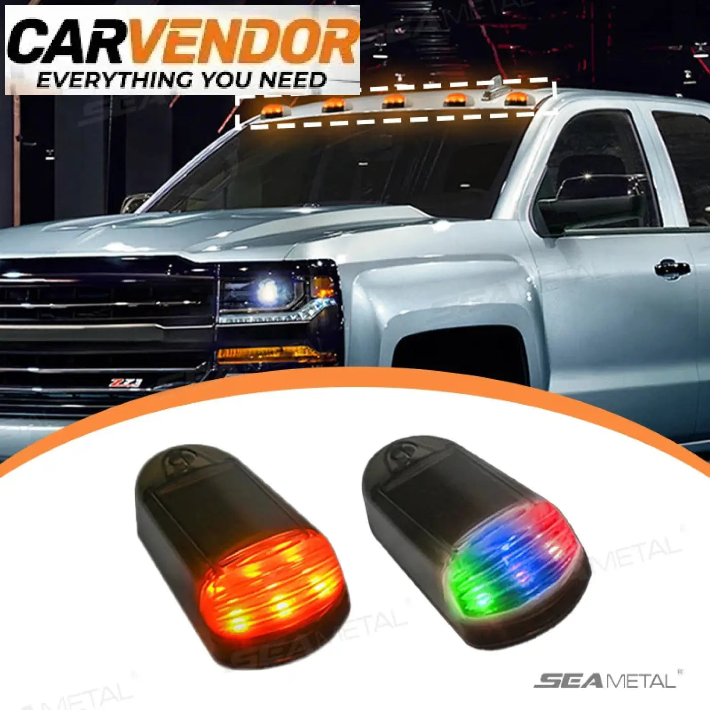 Langattomat LED-Kattovalot Aurinkokennolla – "Pickup-Look" Ilman Johtotöitä!