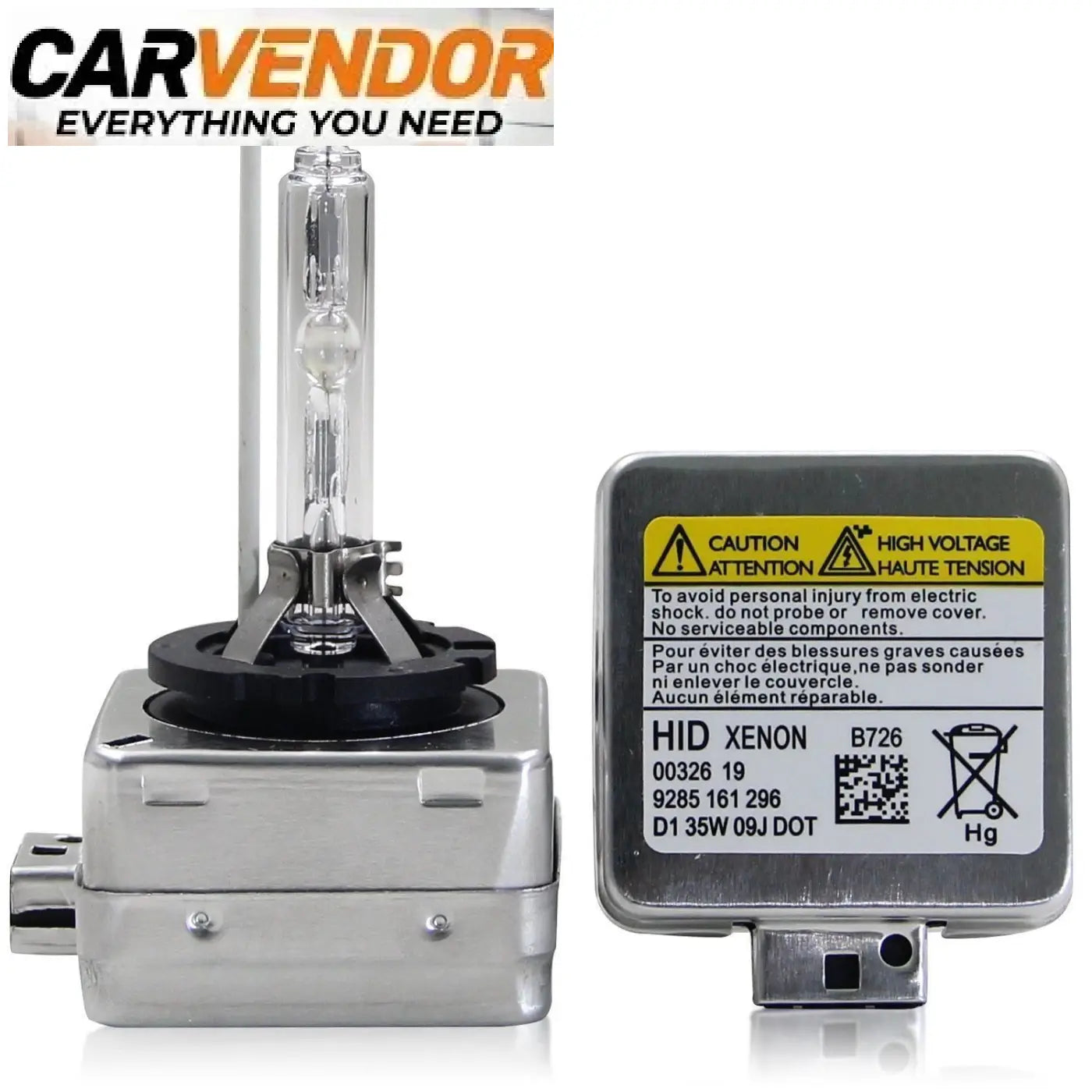 Premium hid xenon vaihtopolttimot d1s d2s d3s d4s pari hopeanvärinen hid xenon polttimo kirkkaalla lasiputkella ja metallijalustalla b726 kotelolla