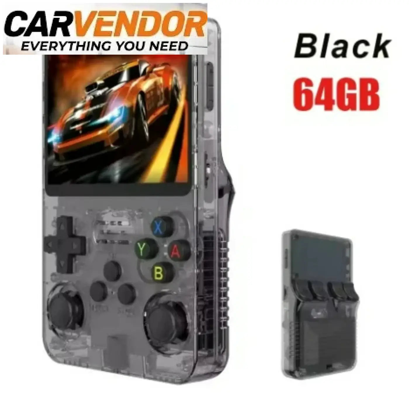 R36S Handheld Game Console 3.5Inch IPS Screen 64G Classic Retro Games Consoles Portable Pocket Video Game Player