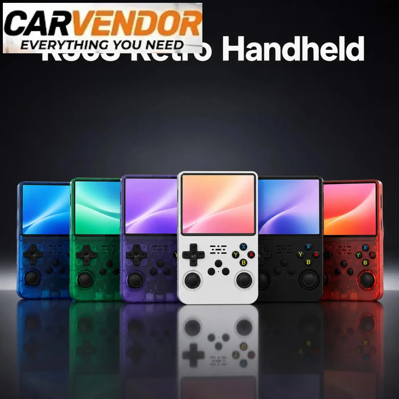 R36S Handheld Game Console 3.5Inch IPS Screen 64G Classic Retro Games Consoles Portable Pocket Video Game Player