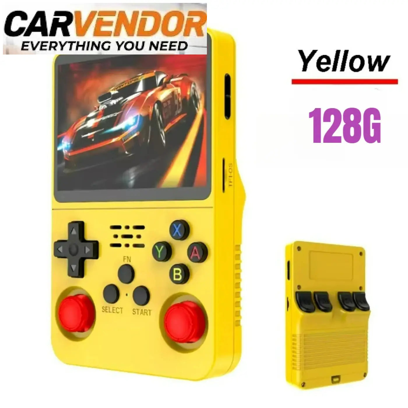 R36S Handheld Game Console 3.5Inch IPS Screen 64G Classic Retro Games Consoles Portable Pocket Video Game Player