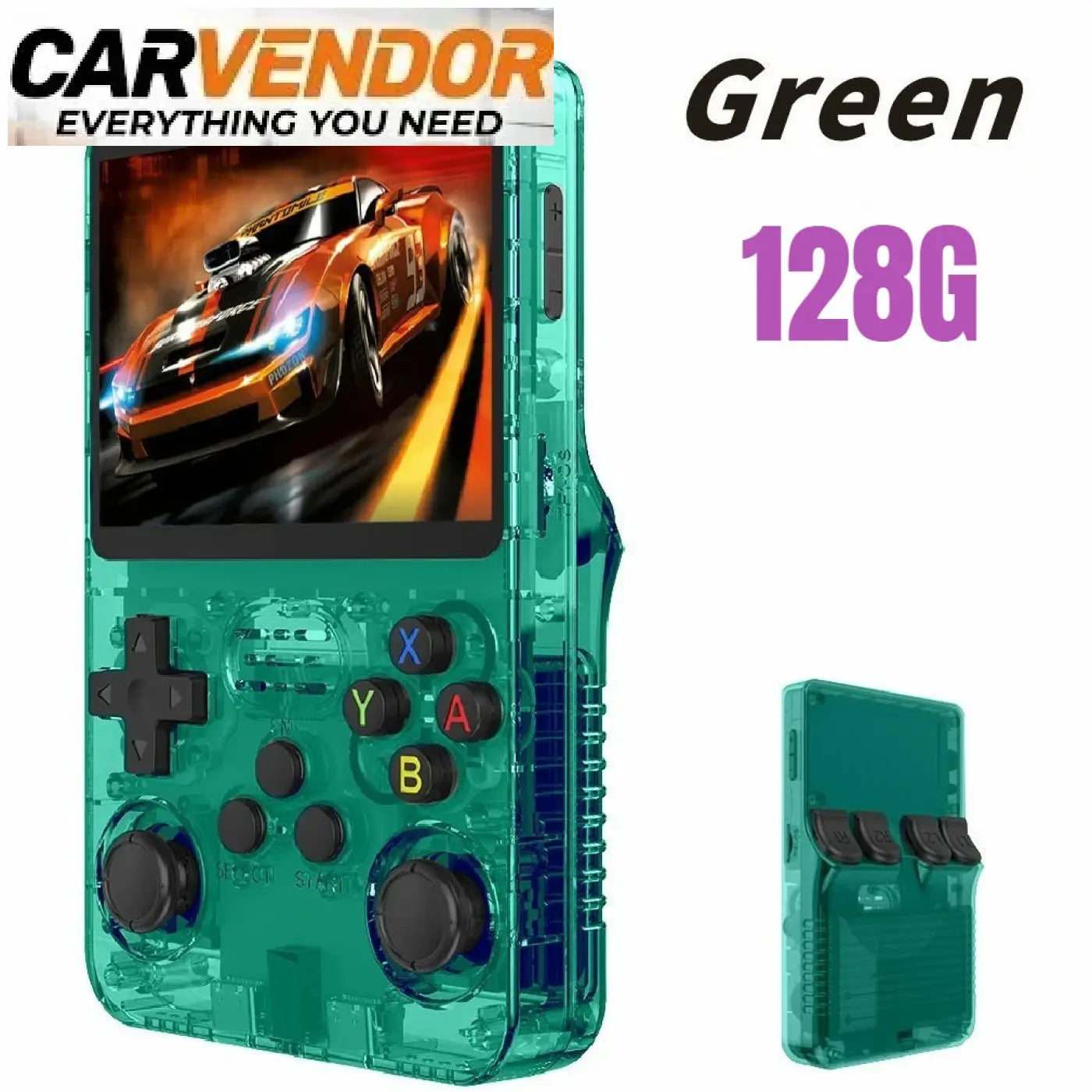 R36S Handheld Game Console 3.5Inch IPS Screen 64G Classic Retro Games Consoles Portable Pocket Video Game Player