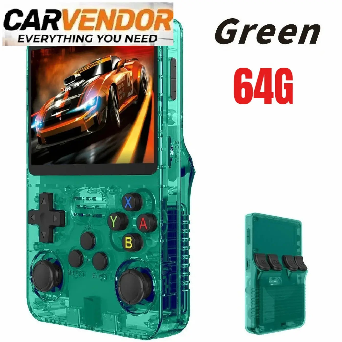 R36S Handheld Game Console 3.5Inch IPS Screen 64G Classic Retro Games Consoles Portable Pocket Video Game Player