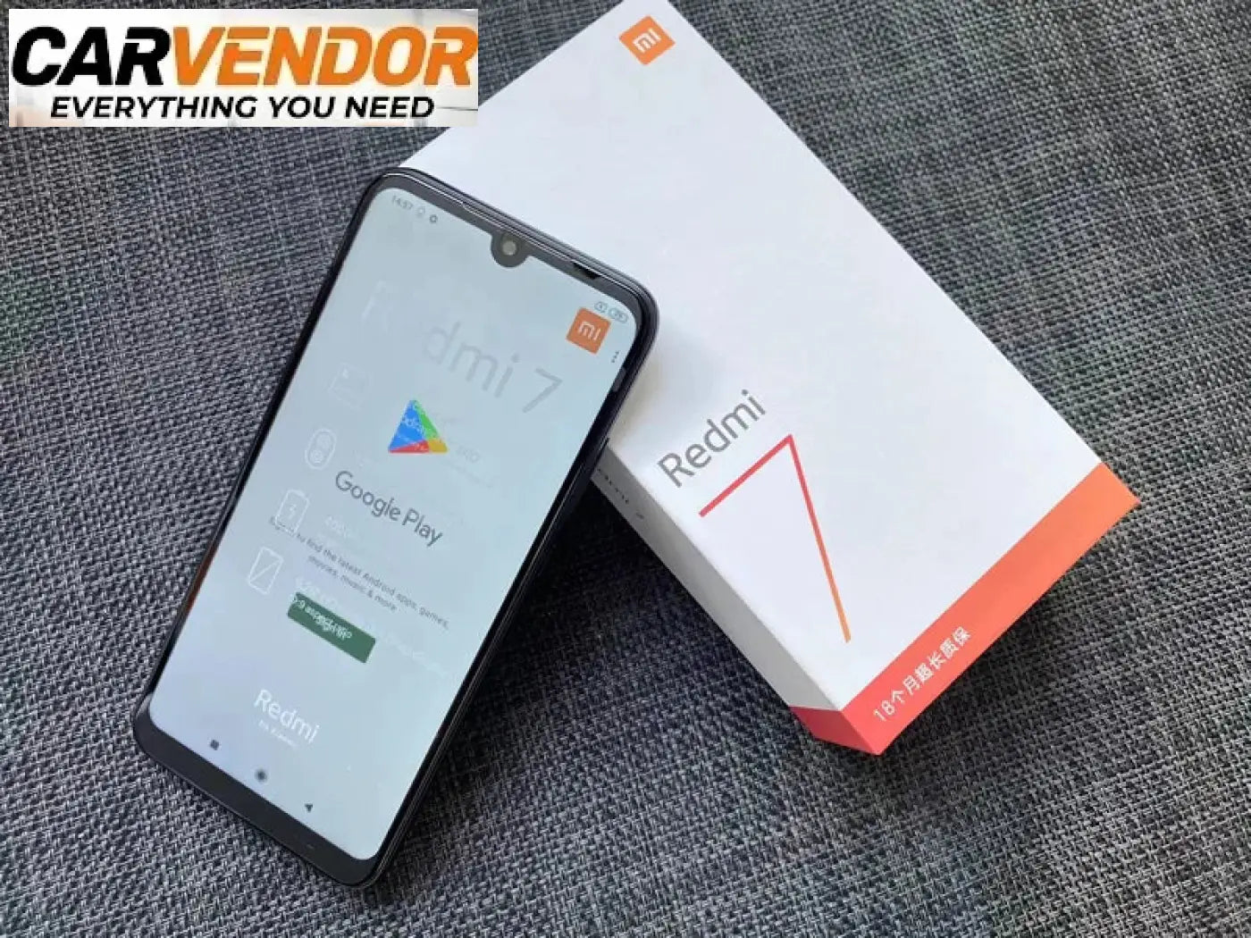 Uudenveroinen Xiaomi Redmi 7 4G (4GB / 64GB) – Tehdashuollettu