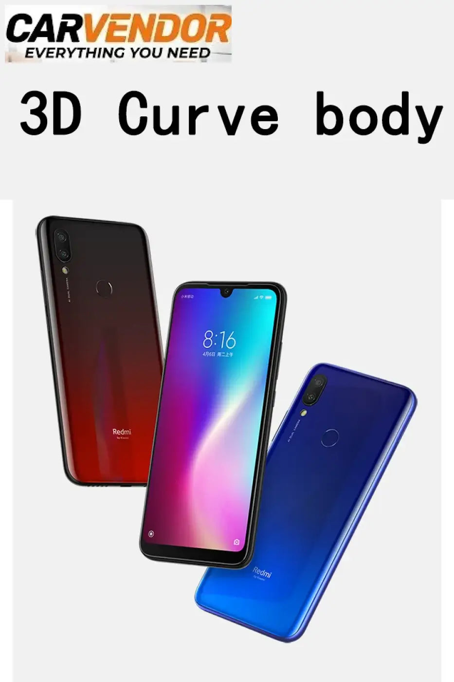 Uudenveroinen Xiaomi Redmi 7 4G (4GB / 64GB) – Tehdashuollettu