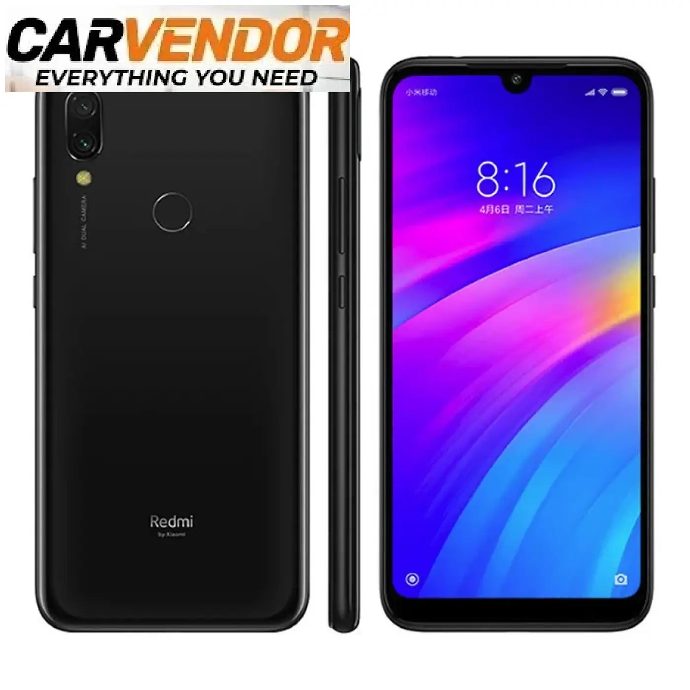 Uudenveroinen Xiaomi Redmi 7 4G (4GB / 64GB) – Tehdashuollettu